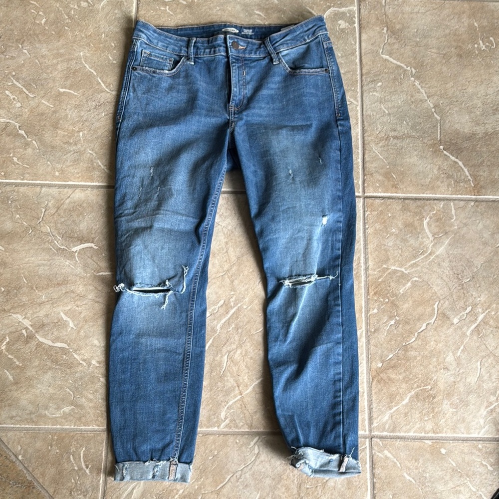 Old Navy Rockstar built-in sculpt jeans sz 10